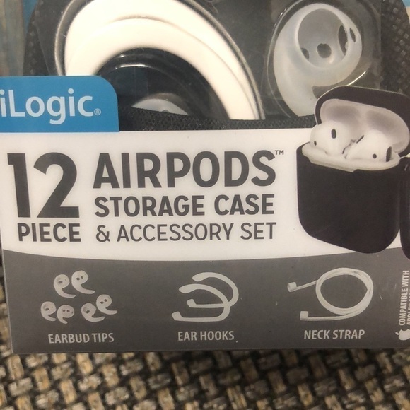 AirPods storage case 12 piece storage case & accessories set. - Picture 7 of 9